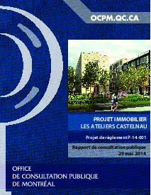 Couverture du rapport - Projet immobilier - Les Ateliers Castelnau