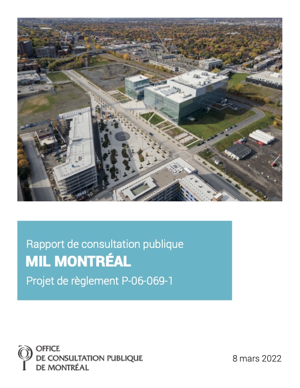 Couverture du rapport - MIL Montréal